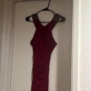 Laundry by Shelli Segal Maroon Dres Size 0